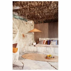 Outlet Abat-jour Dou en rotin Luminaires