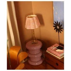 Sale Abat-jour en coton imprimé Diya | Luminaires