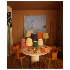 Hot Abat-jour en coton imprimé Kiara | Luminaires