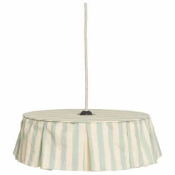 Abat-jour Vibes rayé en voile de coton bio | Enfant Luminaires|Lampes, Veilleuses Enfant