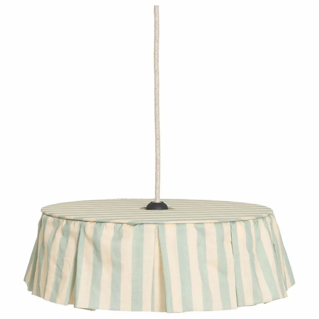 Abat-jour Vibes rayé en voile de coton bio | Enfant Luminaires|Lampes, Veilleuses Enfant