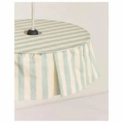 Abat-jour Vibes rayé en voile de coton bio | Enfant Luminaires|Lampes, Veilleuses Enfant