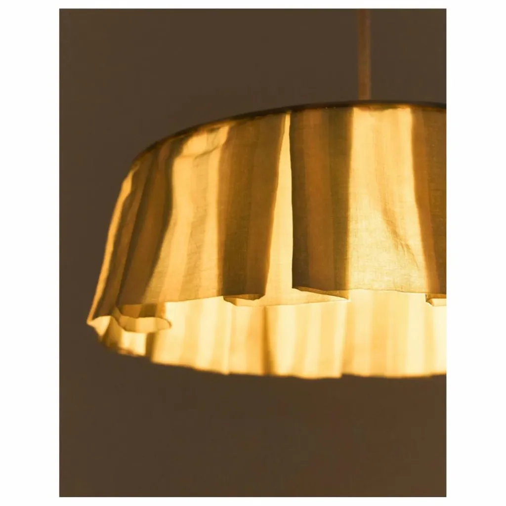 Abat-jour Vibes rayé en voile de coton bio | Enfant Luminaires|Lampes, Veilleuses Enfant