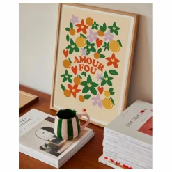 Hot Affiche Amour Fou Enfant Décoration Murale|Déco Murale Enfant