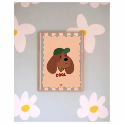 Outlet Affiche Chien Cool Enfant Décoration Murale|Déco Murale Enfant