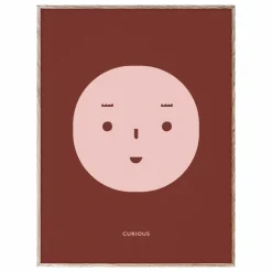 Best Affiche Curious 30x40 cm Enfant Décoration Murale|Déco Murale Enfant