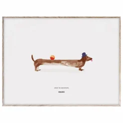Discount Affiche Doug the Dachshund 40x30 cm Enfant Déco Murale Enfant