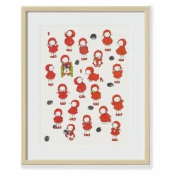 New Affiche Emilie | Enfant Décoration Murale|Déco Murale Enfant