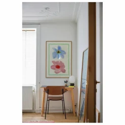 Sale Affiche Flower with Checks 01 par Liat Greenberg Déco Murale, Papier Peint