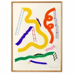 Discount Affiche Glisser Enfant Déco Murale Enfant