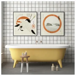 Discount Affiche Grus Japonensis Déco Murale, Papier Peint