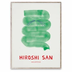 Affiche Hiroshi San Enfant Décoration Murale|Déco Murale Enfant