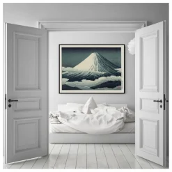 New Affiche Mount Fuji Déco Murale, Papier Peint