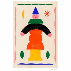 Outlet Affiche Personnage Pantin Enfant Décoration Murale|Déco Murale Enfant