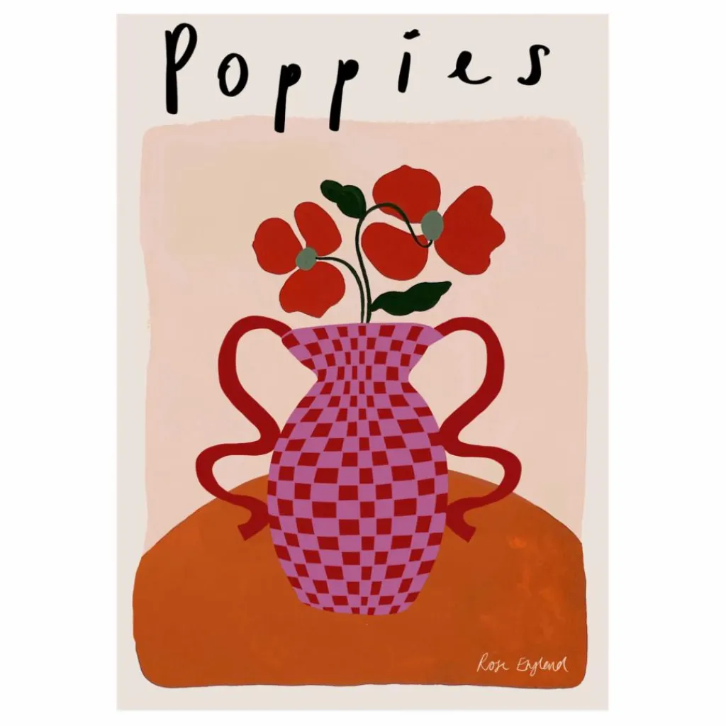 Affiche Poppies | Déco Murale, Papier Peint