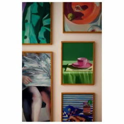 New Affiche Shrimp and Stripes par Misfitting Things | Déco Murale, Papier Peint