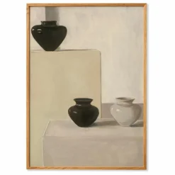 Outlet Affiche Vases par Jonna Valtner Déco Murale, Papier Peint