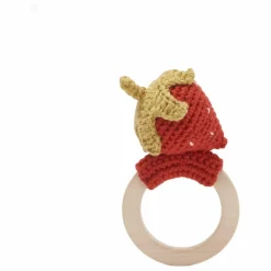 Sale Anneau de dentition Fraise | Hochets Et Anneaux De Dentition|Puériculture