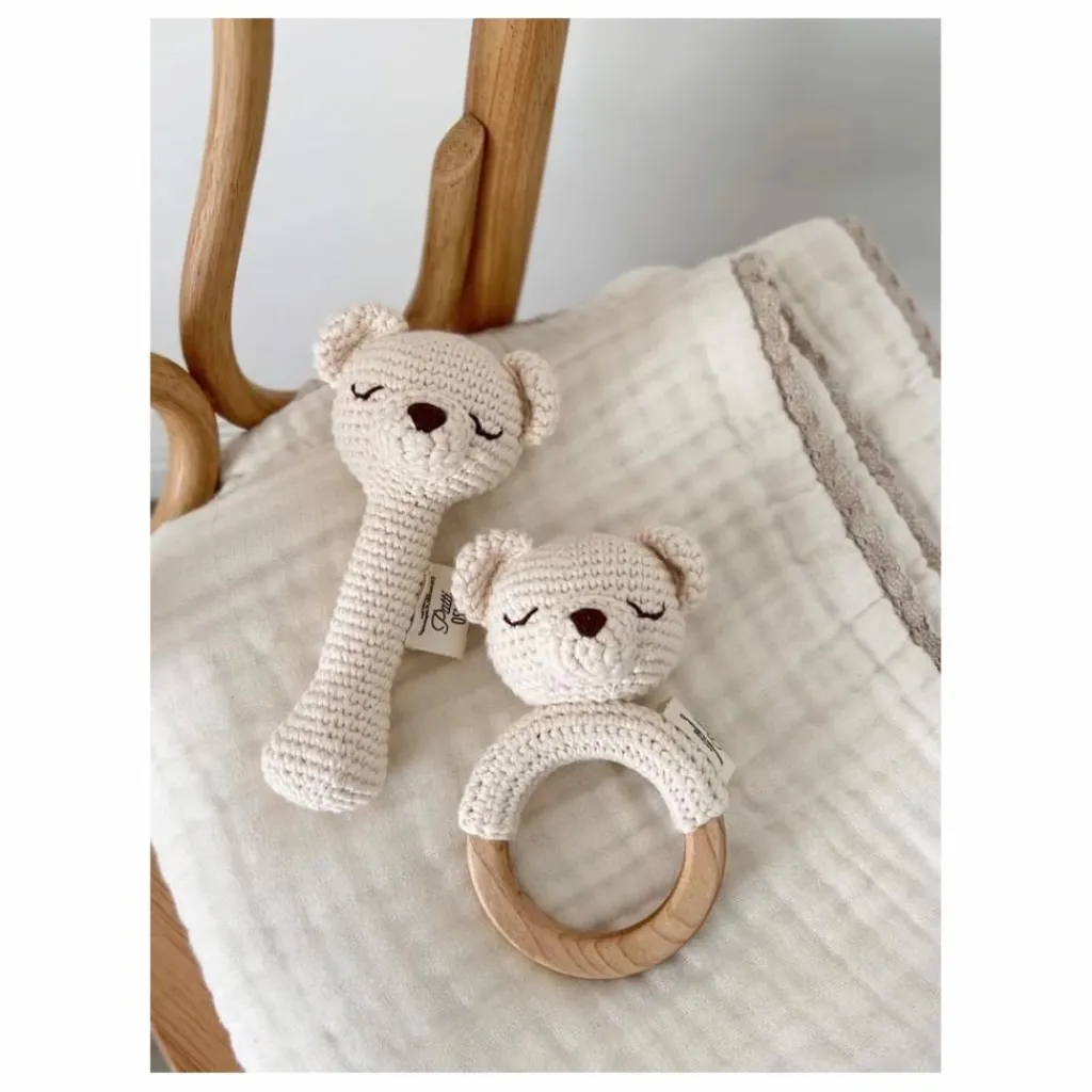 Discount Anneau de dentition Ours Polaire | Hochets Et Anneaux De Dentition|Puériculture