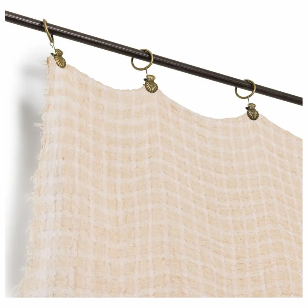 Online Anneaux à pinces coquillage - Lot de 5 | Rideaux|Rideaux