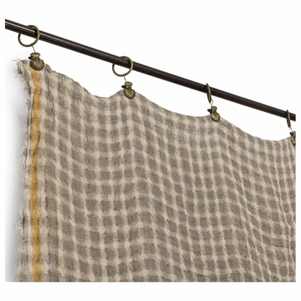 Online Anneaux à pinces coquillage - Lot de 5 | Rideaux|Rideaux