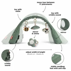 New Arche d'arctivité Tiny Farm | Tapis D'Éveil Et Arches|Puériculture