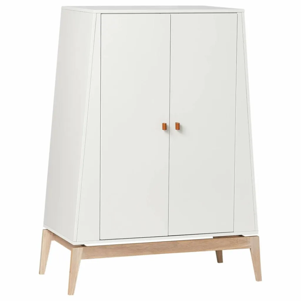 Best Armoire basse Luna chêne - 2 portes | Enfant Armoires|Rangement Enfant