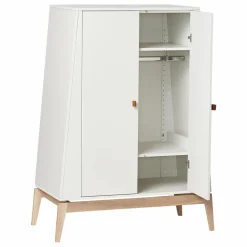 Best Armoire basse Luna chêne - 2 portes | Enfant Armoires|Rangement Enfant