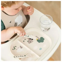 Hot Assiette compartimentée Tiny Farm | Premiers Repas|Puériculture