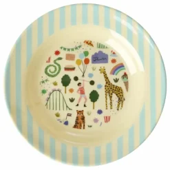 New Assiette creuse en mélamine Fun Fair | Enfant Vaisselle Enfant