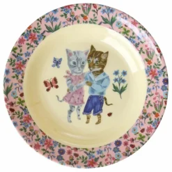 Best Assiette creuse en mélamine - x Nathalie Lété | Enfant Vaisselle Enfant