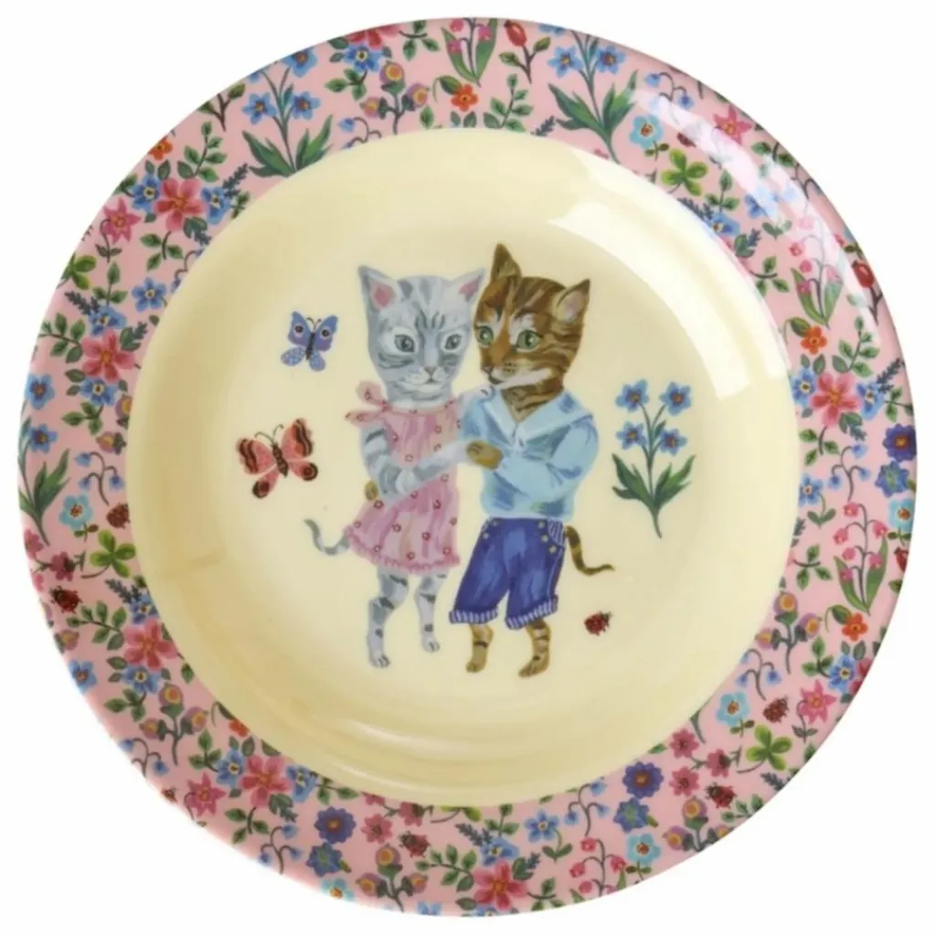Best Assiette creuse en mélamine - x Nathalie Lété | Enfant Vaisselle Enfant