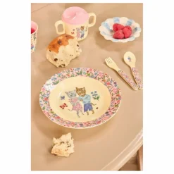 Best Assiette creuse en mélamine - x Nathalie Lété | Enfant Vaisselle Enfant