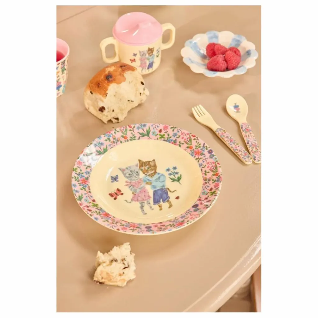 Best Assiette creuse en mélamine - x Nathalie Lété | Enfant Vaisselle Enfant