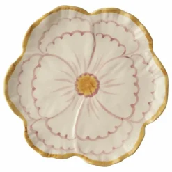 Clearance Assiette en céramique Fleur | Enfant Vaisselle Enfant|Art De La Table