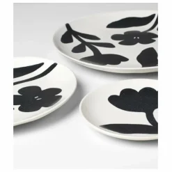 Outlet Assiette en grès Flora | Art De La Table