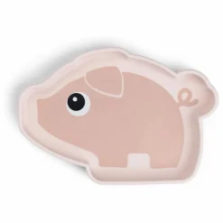 Assiette en silicone avec ventouse Pigee | Premiers Repas|Puériculture