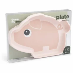 Assiette en silicone avec ventouse Pigee | Premiers Repas|Puériculture