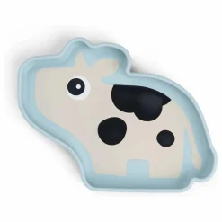 Hot Assiette en silicone avec ventouse Dotti | Premiers Repas|Puériculture