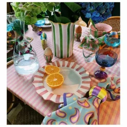 Sale Assiette rayée - 27cm | Art De La Table