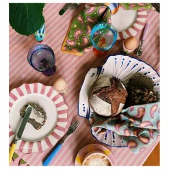 Sale Assiette rayée - 27cm | Art De La Table