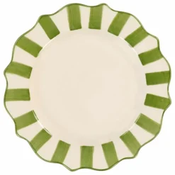 Assiette rayée - 22cm | Art De La Table