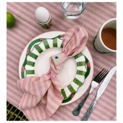 Assiette rayée - 22cm | Art De La Table