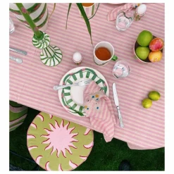 Assiette rayée - 22cm | Art De La Table