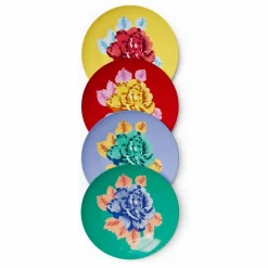 Outlet Assiettes à dessert Indian Tiger - Set de 4 | Art De La Table