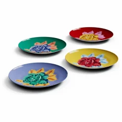 Outlet Assiettes à dessert Indian Tiger - Set de 4 | Art De La Table