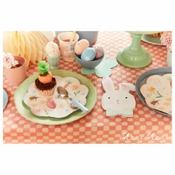 Assiettes à dîner icône de Pâques - Set de 8 | Enfant Décoration De Fête