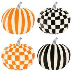 Clearance Assiettes Citrouilles - set de 8 Enfant Décoration De Fête