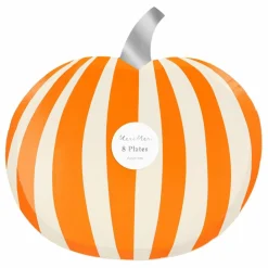 Clearance Assiettes Citrouilles - set de 8 Enfant Décoration De Fête