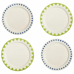 Outlet Assiettes Folk - Set de 4 Art De La Table